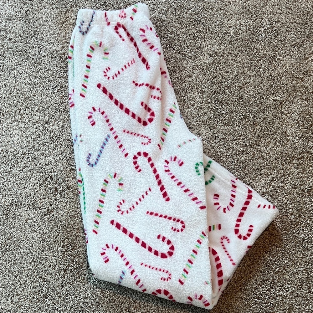 Festive Candy Cane Pajama Pants